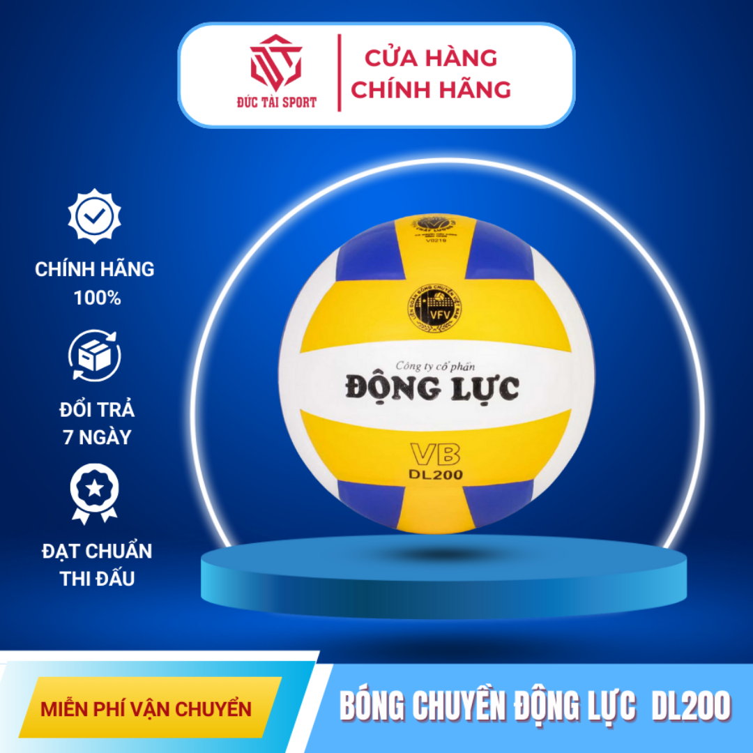 Ảnh của Bóng chuyền Động Lực DL200 xuất khẩu, 09ĐL (Quả)