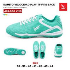 Ảnh của Giày bóng đá Kamito VELOCIDAD PLAY TF FIRE BACK đế đinh KMTF2401 đủ màu 38=>44