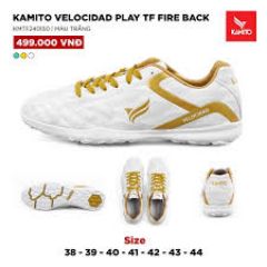 Ảnh của Giày bóng đá Kamito VELOCIDAD PLAY TF FIRE BACK đế đinh KMTF2401 đủ màu 38=>44