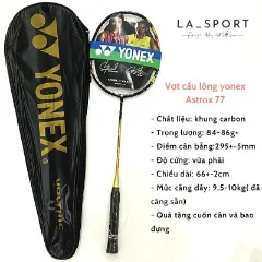 Ảnh của Vợt cầu lông đơn dây Yonex Carbon [tặng cước+cuốn cán]