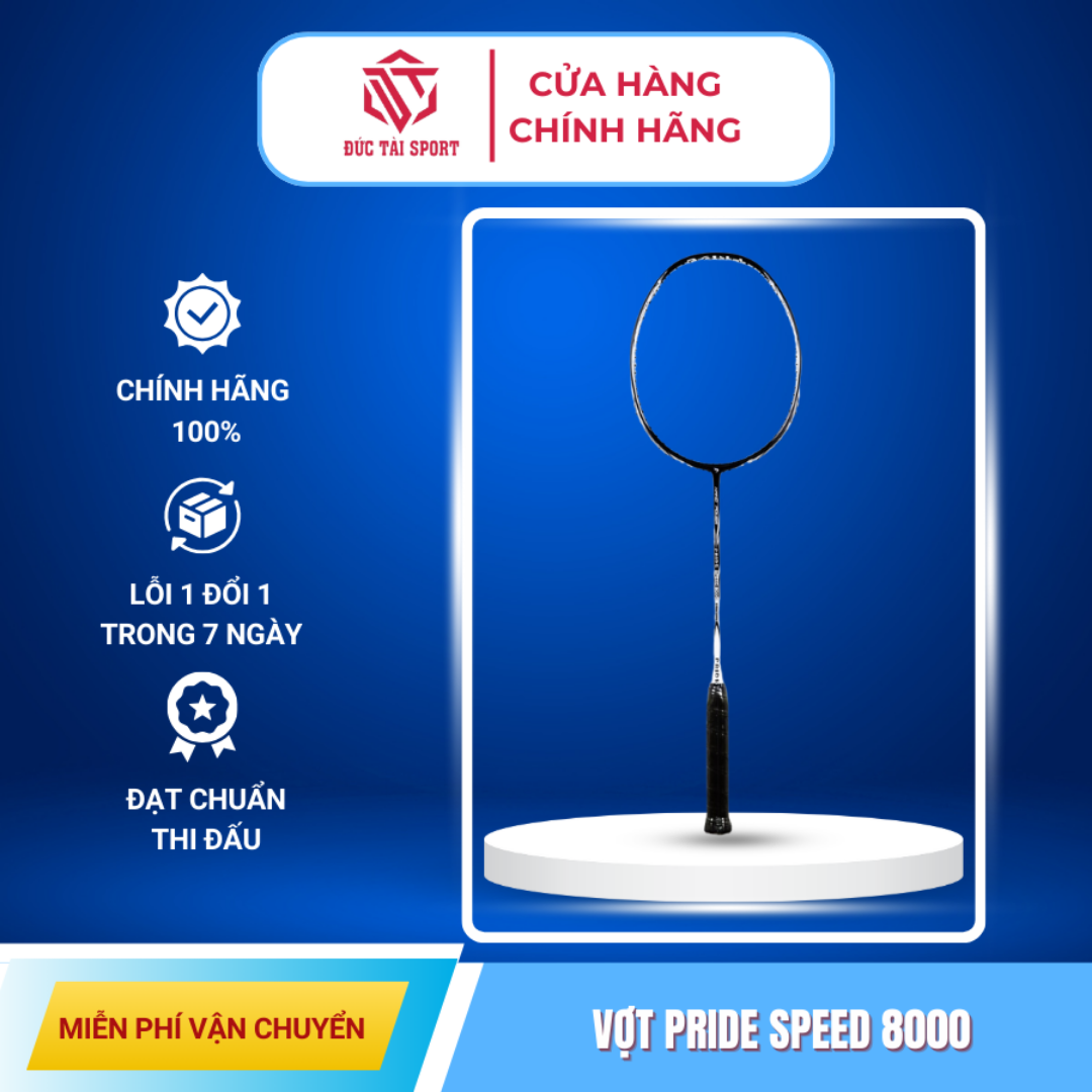 Ảnh của Vợt PRIDE SPEED 8000[tặng cước+cuốn cán]