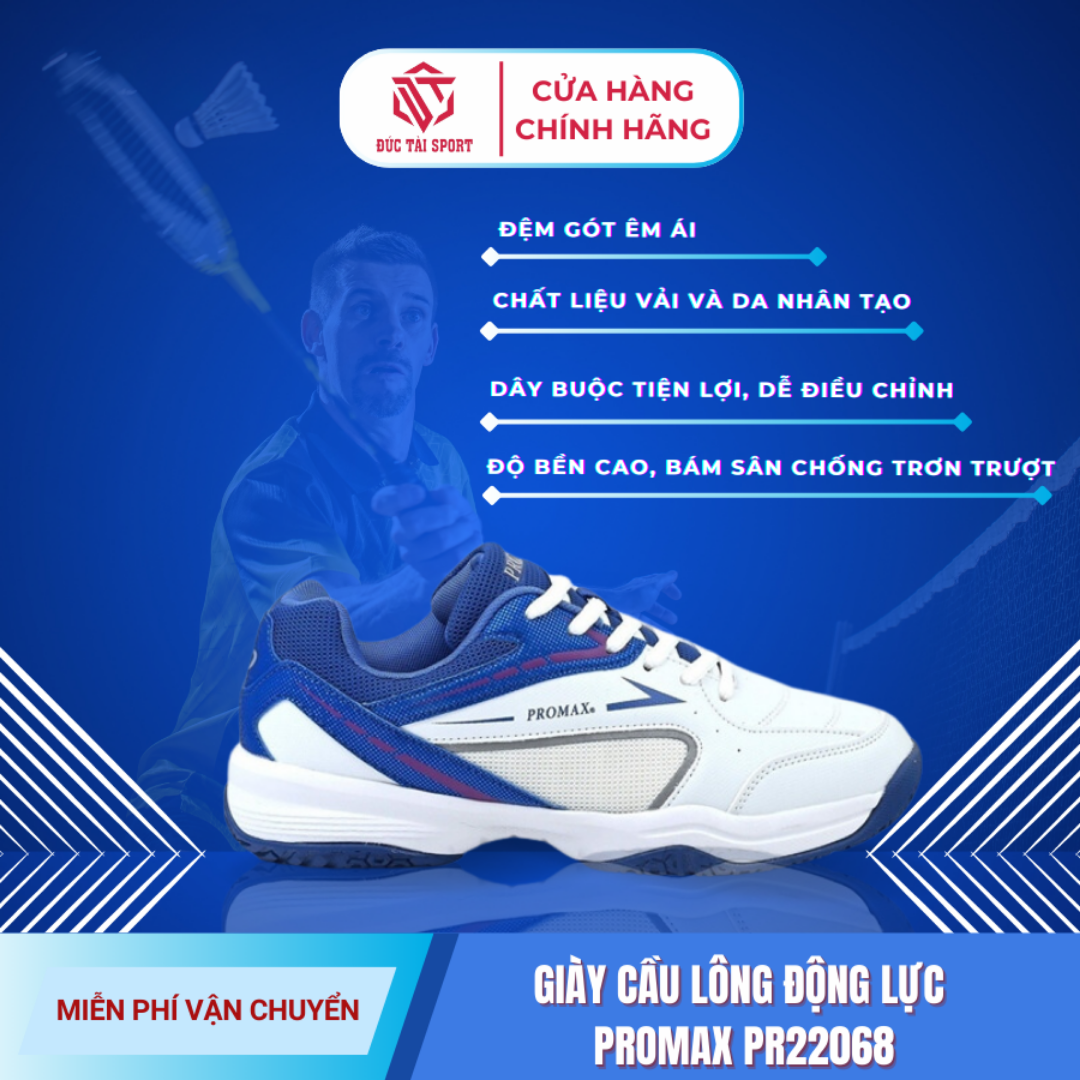 Ảnh của Giày Cầu Lông Động Lực PROMAX PR22068, 39=>44 (3 màu) 09DL