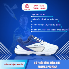 Ảnh của Giày Cầu Lông Động Lực PROMAX PR22068, 39=>44 (3 màu) 09DL