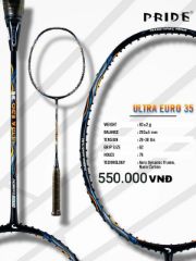 Ảnh của Vợt PRIDE SPEED ULTRA EURO 35[tặng cước+cuốn cán]