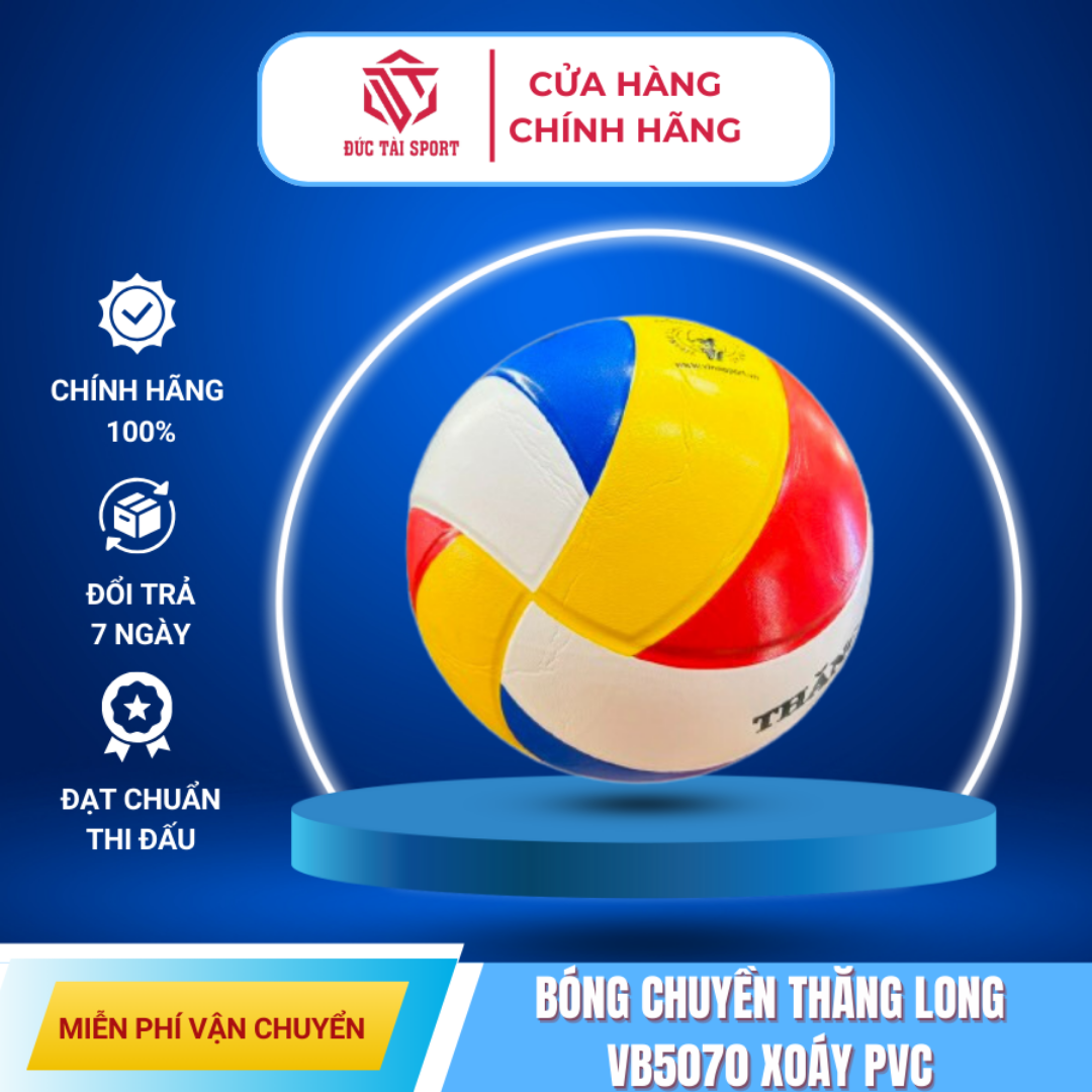 Ảnh của Bóng chuyền Thăng Long VB5070 xoáy PVC,