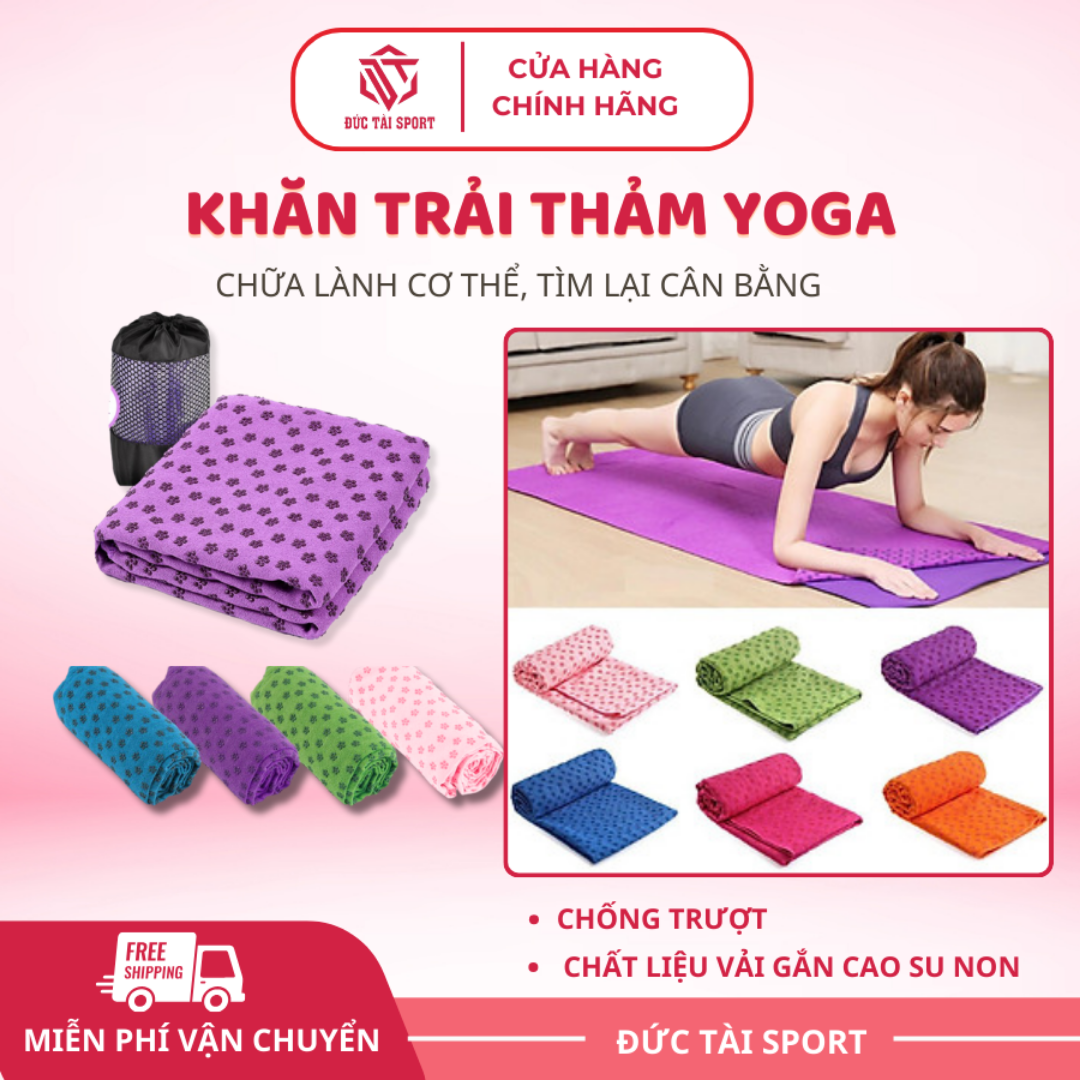 Ảnh của Thảm Yoga khăn (khăn trải thảm)(1m80*63)