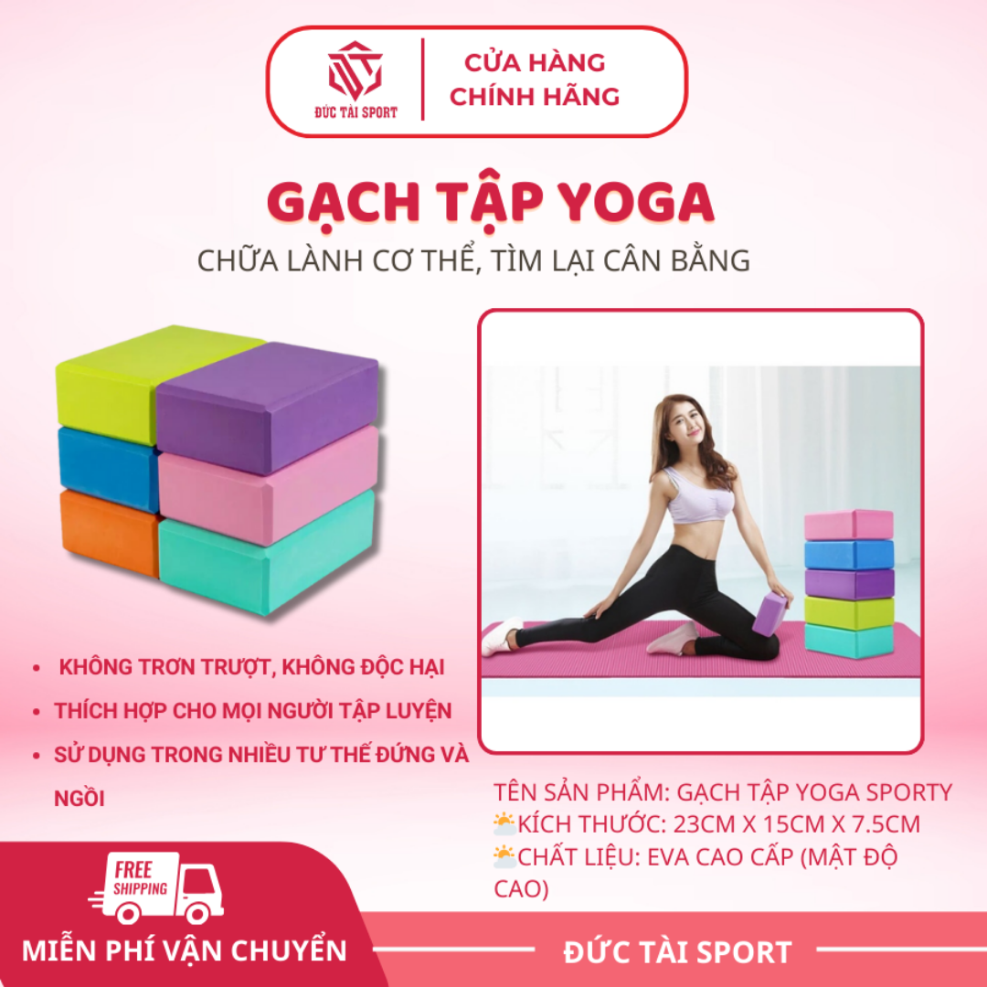 Ảnh của Gạch tập Yoga 23cm*15cm*7,5cm