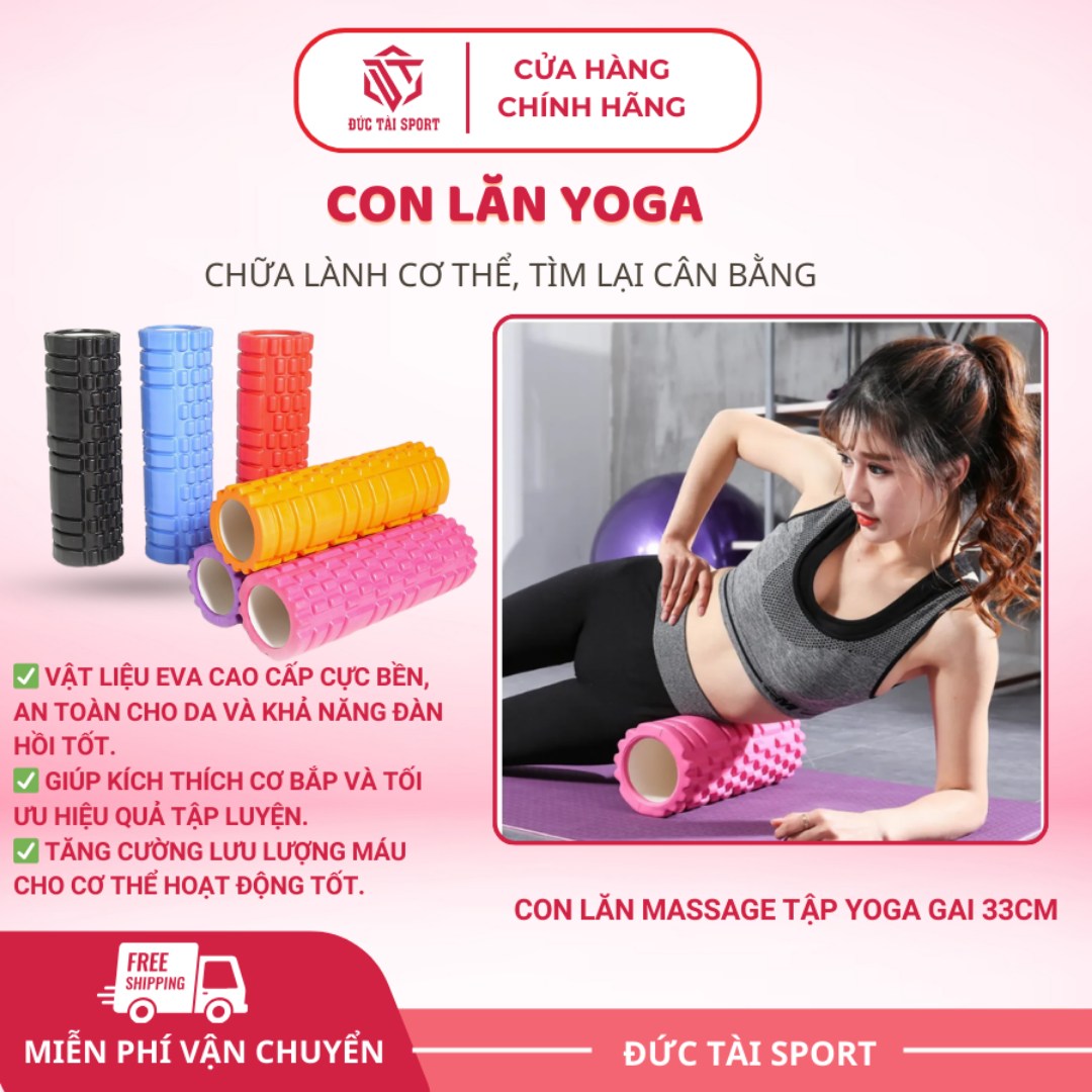 Ảnh của Con lăn Yoga gai (33cm*14cm)